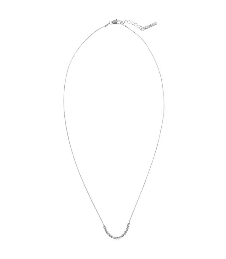 Reiss Isabelle - Womens Silver-tone Necklace In Brown, Size One Size
