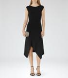 Reiss Rachel - Womens Bodycon Midi Dress In Black, Size 4