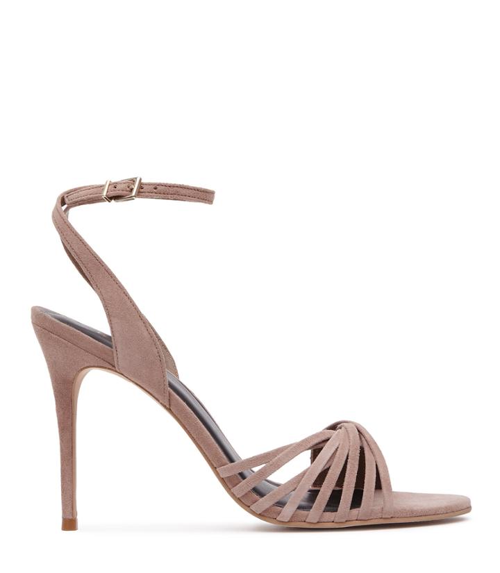 Reiss Billie - Womens Twist-front Sandals In White, Size 3