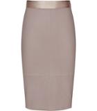 Reiss Megan Stretch-leather Pencil Skirt