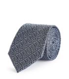 Reiss Fisher - Silk Patterned Tie In Blue, Mens