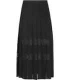 Reiss Chelsea Lace-detail Midi Skirt