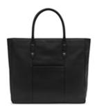 Reiss Timmer - Mens Grained Leather Tote Bag In Black, Size One Size