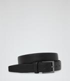 Reiss Danton - Mens Formal Suit Belt In Black, Size 32
