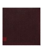 Reiss Punch - Mens Diamond Pocket Square In Red, Size One Size