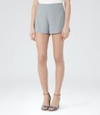 Reiss Blina - Tailored Shorts In Grey, Womens, Size 0