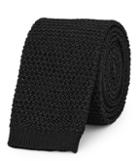 Reiss Shaun - Mens Slim Silk Tie In Black, Size One Size