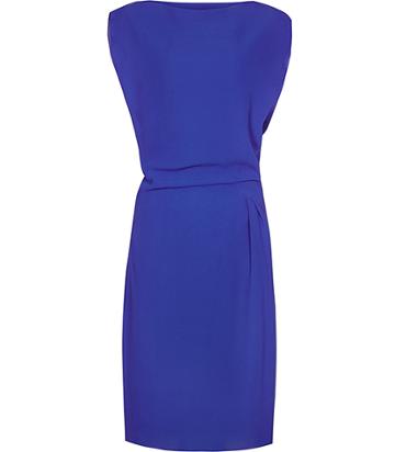 Reiss Kier Pleat-detail Dress