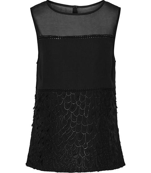 Reiss Valentina Textured Evening Top