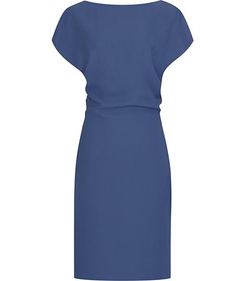 Reiss Missouri Drape-back Dress