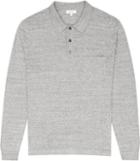 Reiss Tucker - Mens Melange Polo Shirt In Grey, Size Xs