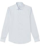 Reiss Bleu Textured Slim Shirt