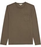 Reiss Macky - Mens Patch Pocket T-shirt In Brown, Size Xl
