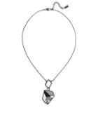 Reiss Louis - Womens Pendant Necklace With Crystals From Swarovski In Black, Size One Size