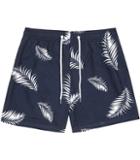 Reiss Islander Leaf Print Swim Shorts