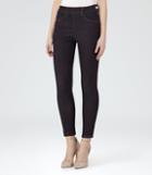 Reiss Hedy - Womens High-rise Cropped Jeans In Blue, Size 25