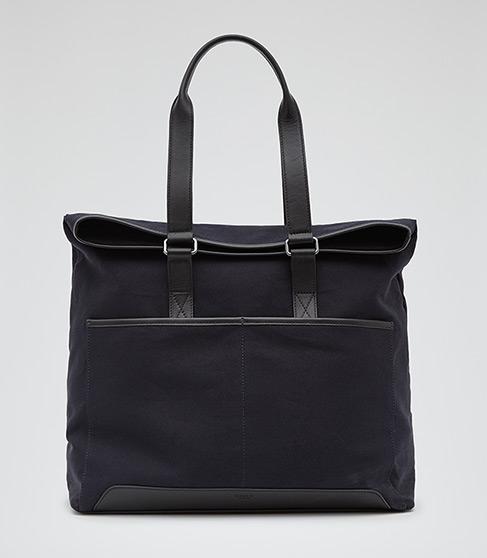 Reiss Trapper Canvas Tote Bag