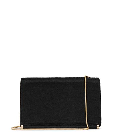 Reiss Rosa Calf-hair Clutch