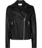 Reiss Caden - Womens Leather Biker Jacket In Black, Size 4