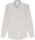 Reiss Figo - Mens Spread Collar Shirt In Grey, Size Xs