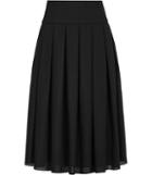 Reiss Eli - Womens Pleated Midi Skirt In Black, Size 4