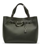Reiss Bleecker - Womens Structured Leather Tote In Green