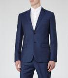 Reiss Harry B - Mens Modern Fit Blazer In Blue, Size 38