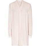 Reiss Santana - Womens Plisse-detail Shirt In Ballet Pink, Size 4