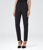 Reiss Spencer - Slim-leg Trousers In Blue, Womens, Size 2
