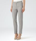 Reiss Kent Trouser - Womens Tailored Trousers In Grey, Size 4