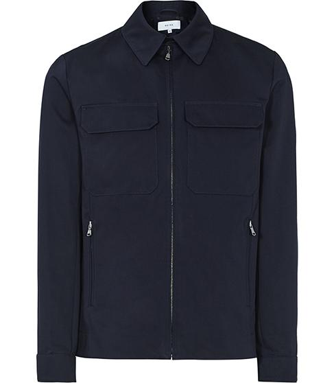 Reiss Casablanca Cotton Pocket Jacket