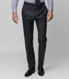 Reiss Chester T - Modern-fit Trousers In Blue, Mens, Size 28