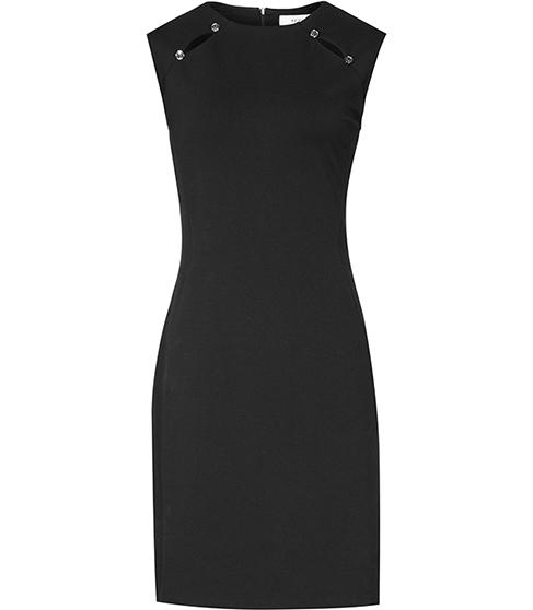 Reiss Bette Button-detail Shift Dress
