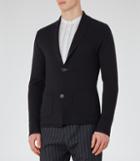 Reiss Watchman - Shawl Collar Cardigan In Blue, Mens, Size Xs