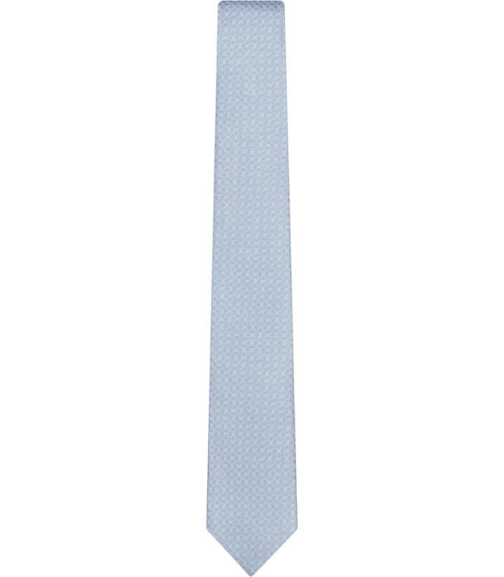Reiss Surge - Mens Geometric Print Tie In Blue, Size One Size