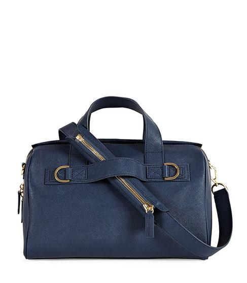 Reiss Coco Zipper Bowling Bag