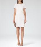 Reiss Magnolia - Womens Cut-out Dress In White, Size 4