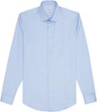 Reiss Jupiter - Mens Concealed Placket Shirt In Blue, Size S
