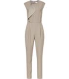 Reiss Maye - Womens Zip-front Jumpsuit In Grey, Size 8