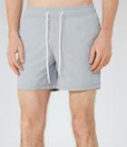 Reiss Sonny - Mens Drawstring Swim Shorts In Blue, Size L