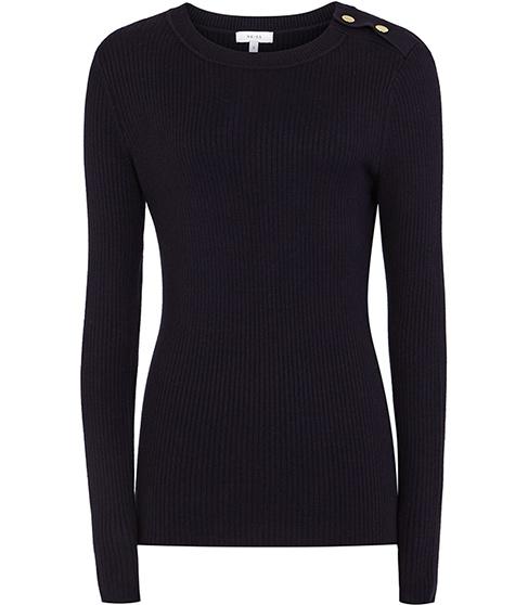 Reiss Megana Button-detail Jumper