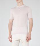 Reiss Manor - Merino Wool Polo Shirt In Grey, Mens, Size S