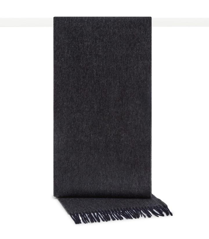 Reiss Kingston - Mens Cashmere Blend Scarf In Blue, Size One Size