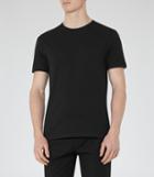 Reiss Bless - Crew Neck T-shirt In Black, Mens, Size Xs