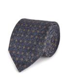 Reiss Ware - Silk Dot Tie In Blue, Mens