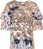 Reiss Fife Ruffle Detail Top