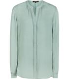 Reiss Wilson - Womens Silk Blouse In Brown, Size 4