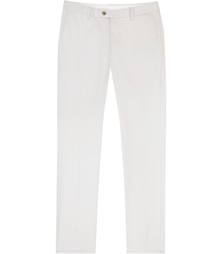 Reiss Medway - Mens Twill Chinos In Brown, Size 30