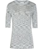 Reiss Saskia - Womens Short-sleeved Knitted Top In Blue, Size Xs