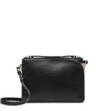 Reiss Arnott - Leather Cross-body Bag In Black, Womens